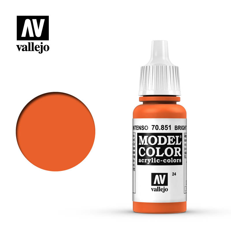70.851 Bright Orange (Matt) - Vallejo Model Color