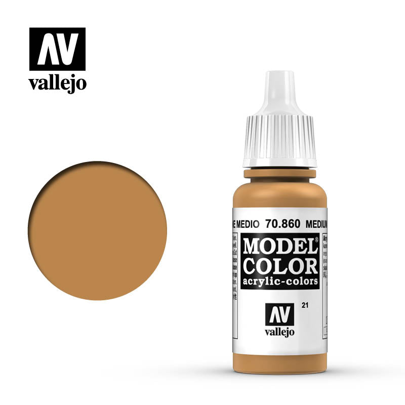 70.860 Medium Fleshtone (Matt) - Vallejo Model Color