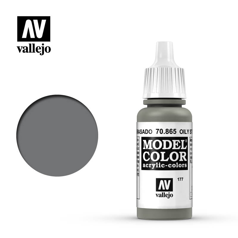 70.865 Oily Steel (Metallic) - Vallejo Model Color