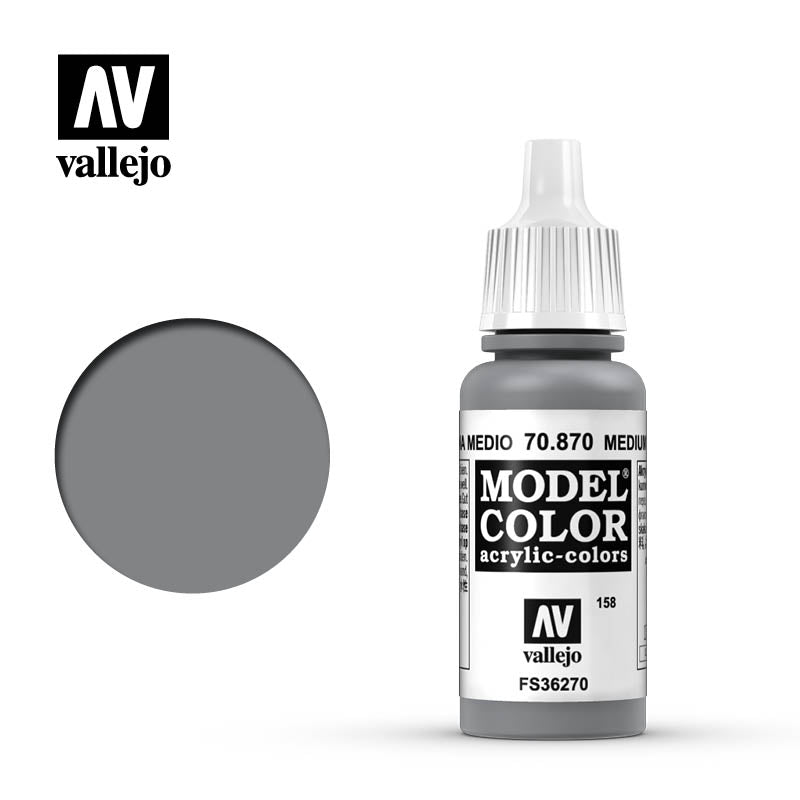 70.870 Medium Sea Grey (Matt) - Vallejo Model Color