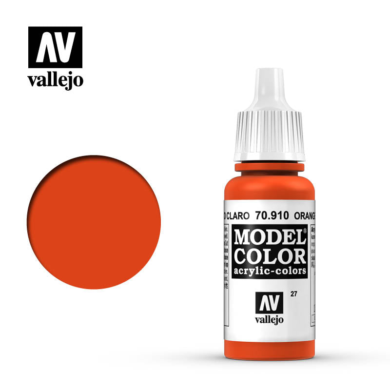 70.910 Orange Red (Matt) - Vallejo Model Color