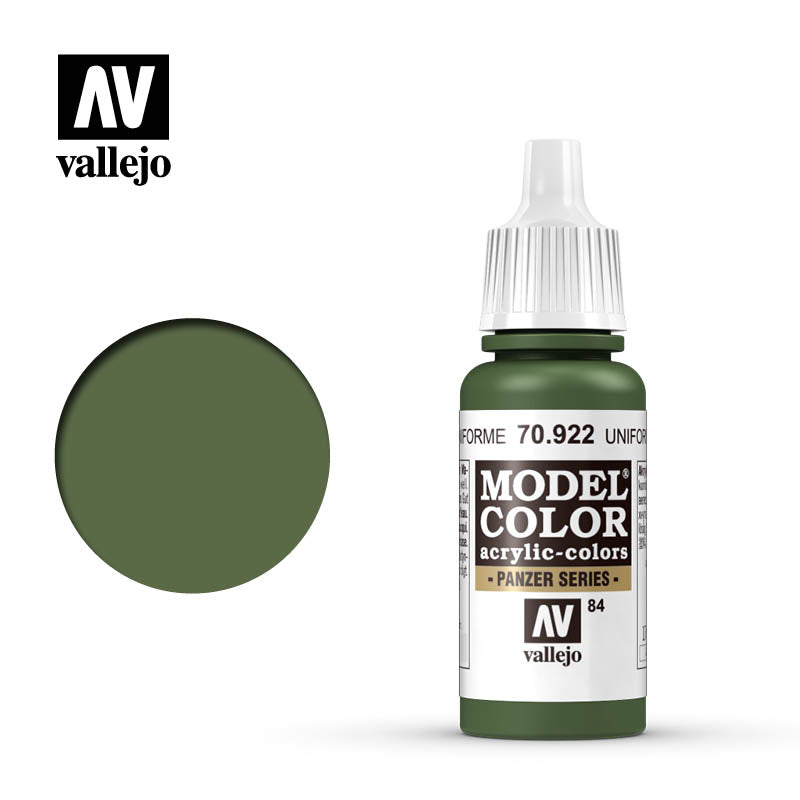 70.922 Uniform Green (Matt) - Vallejo Model Color