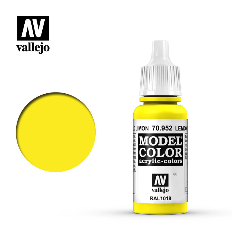 70.952 Lemon Yellow (Matt) - Vallejo Model Color