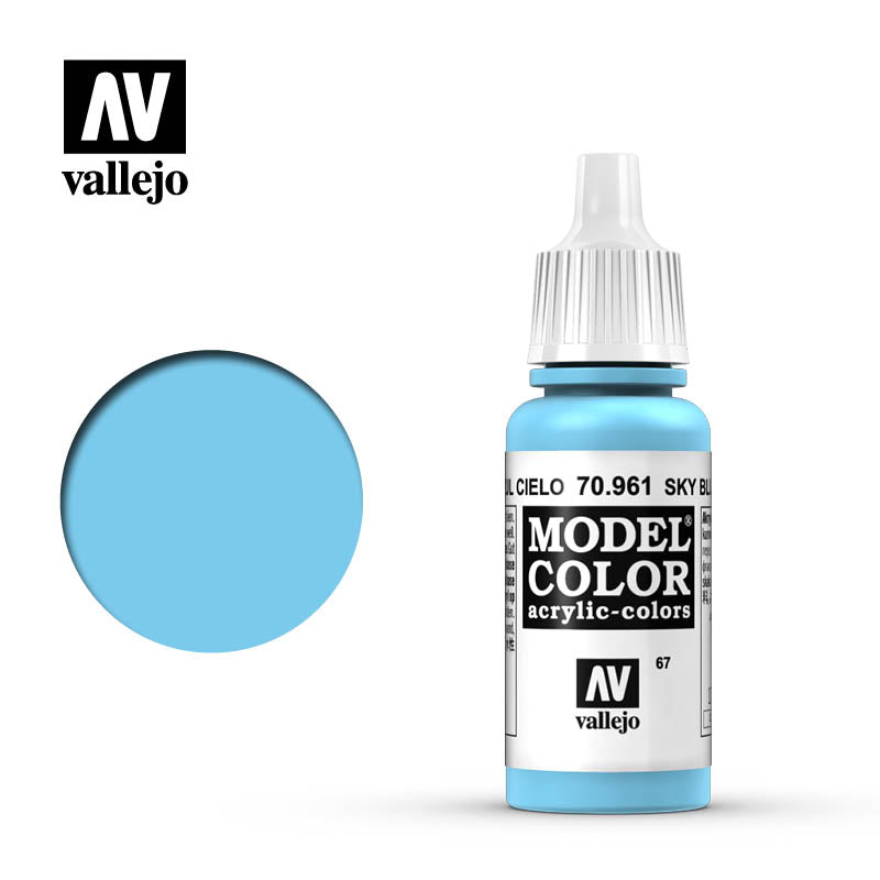 70.961 Sky Blue (Matt) - Vallejo Model Color