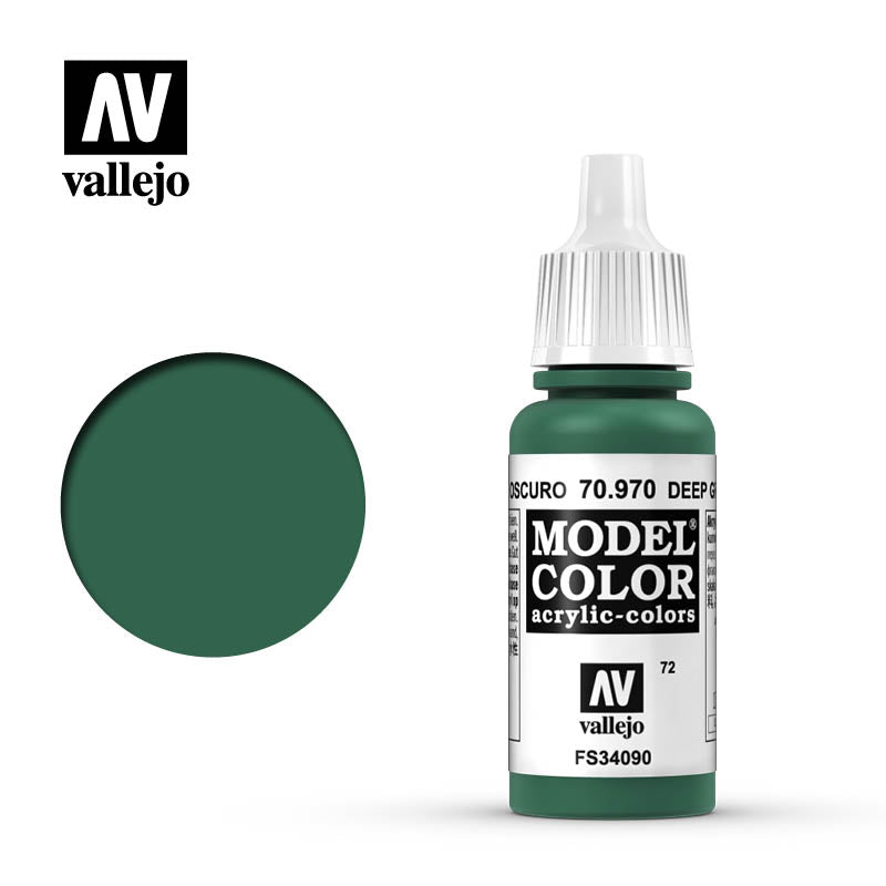 70.970 Deep Green (Matt) - Vallejo Model Color