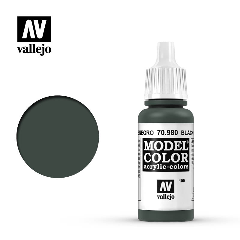 70.980 Black Green (Matt) - Vallejo Model Color