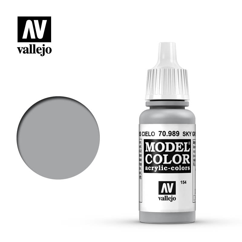 70.989 Sky Grey (Matt) - Vallejo Model Color