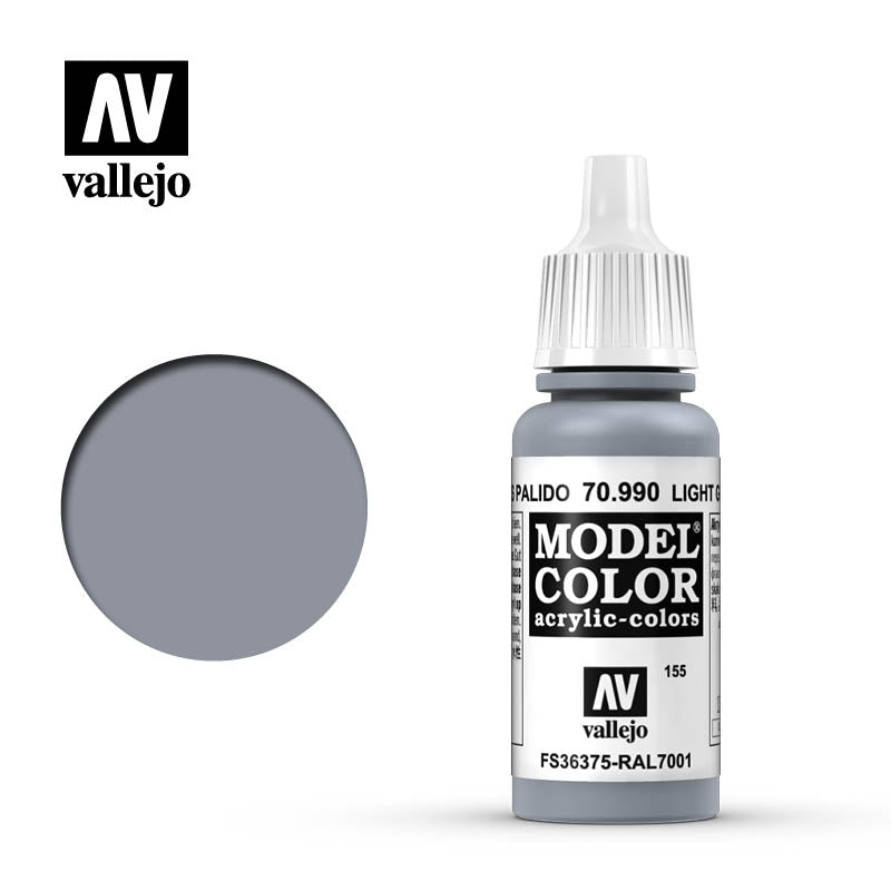 70.990 Light Grey (Matt) - Vallejo Model Color