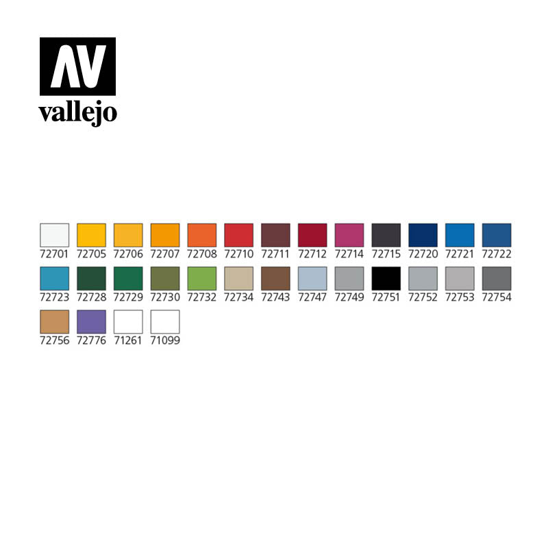 72.871 Game Air Basic (29)  AV Color Case with Airbrush, Thinner & Cleaner
