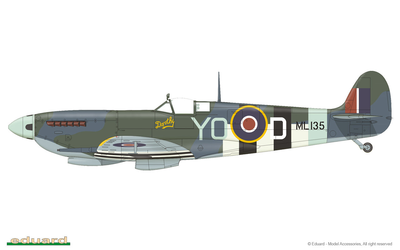 8281 - Eduard 1/48 - Spitfire Mk.IXc Late Version ProfiPACK