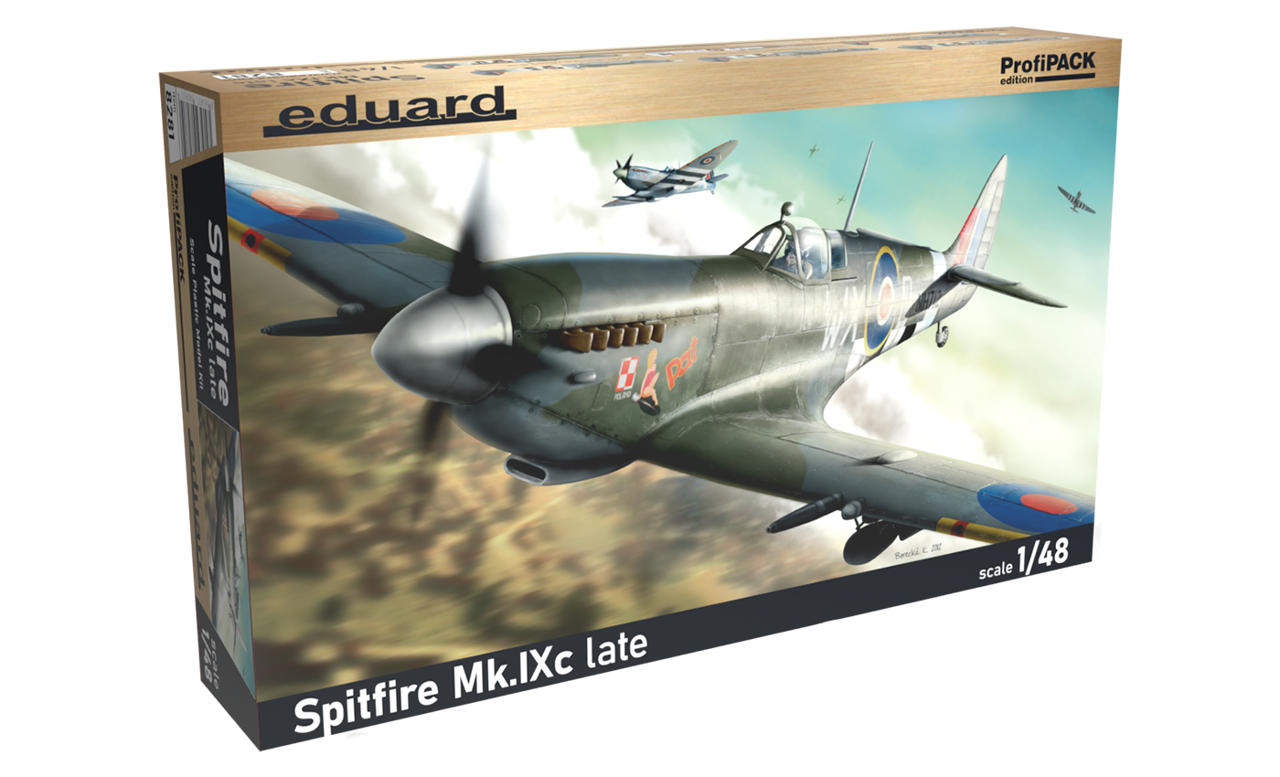 8281 - Eduard 1/48 - Spitfire Mk.IXc Late Version ProfiPACK