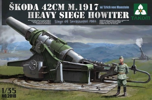 TAK2018 - 1/35 - Skoda 42cm M1917 Heavy Siege Howitzer