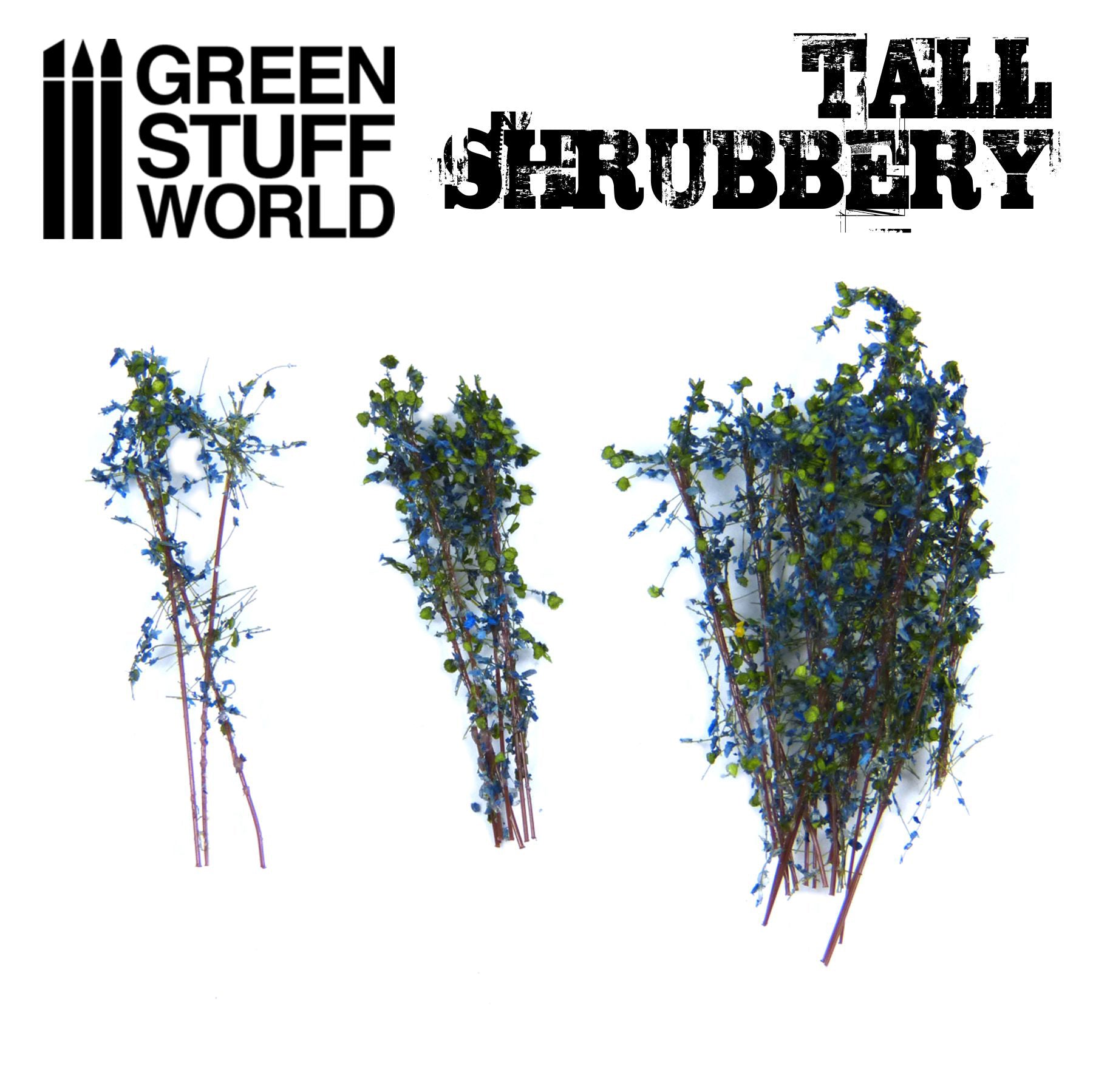 9928 - Tall Shrubbery - Blue Green
