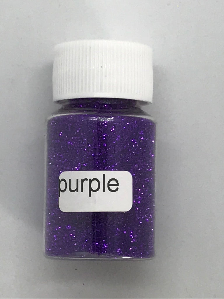 Purple Fine Glitter - +/- 20 grams