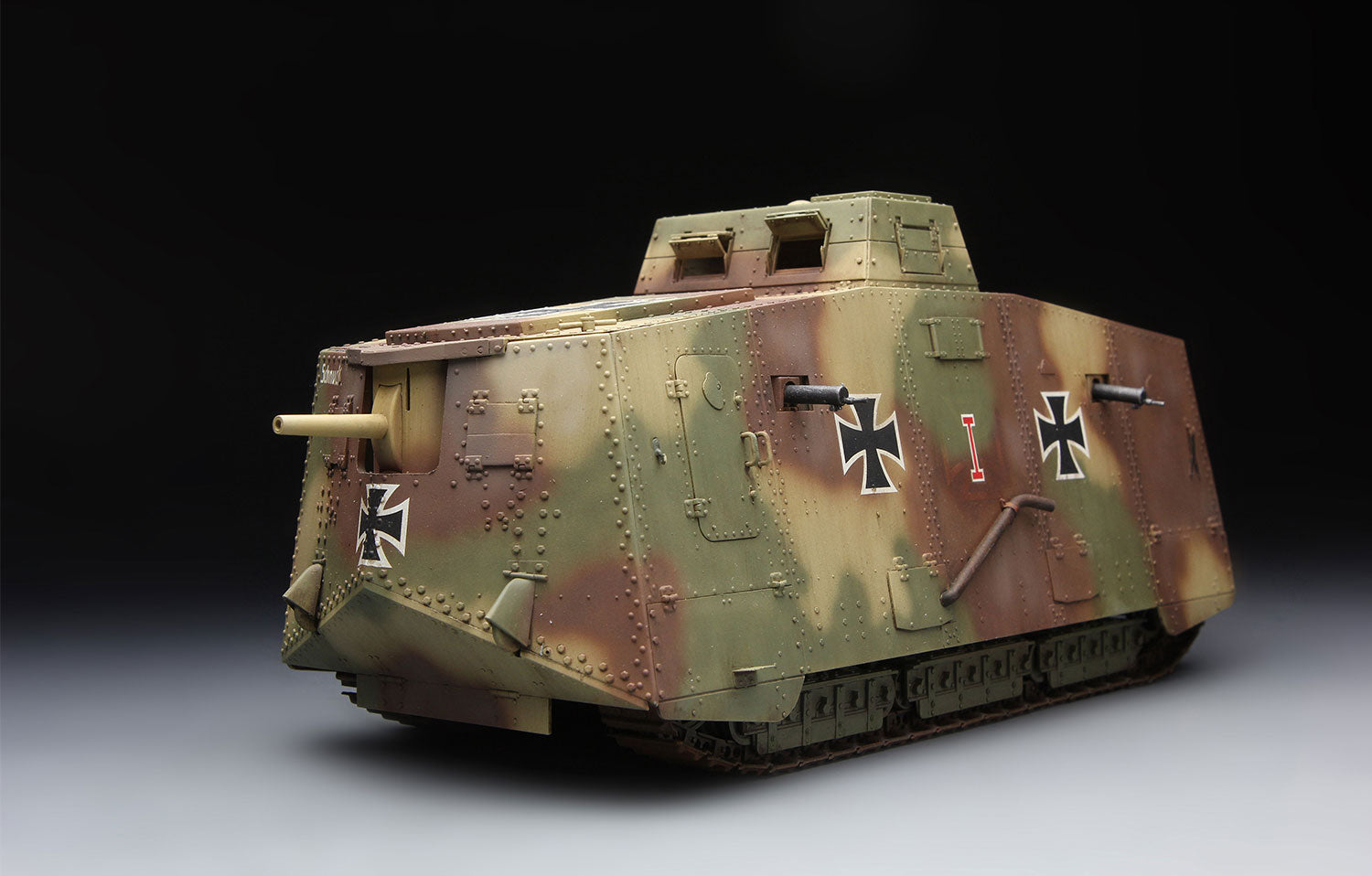 TS-017 - Meng 1/35 German A7V Tank (Krupp)