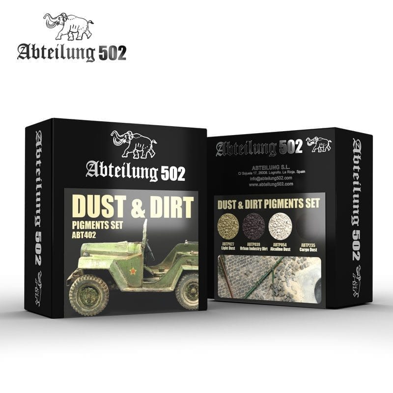 ABT402 - Dust & Dirt Pigments Set