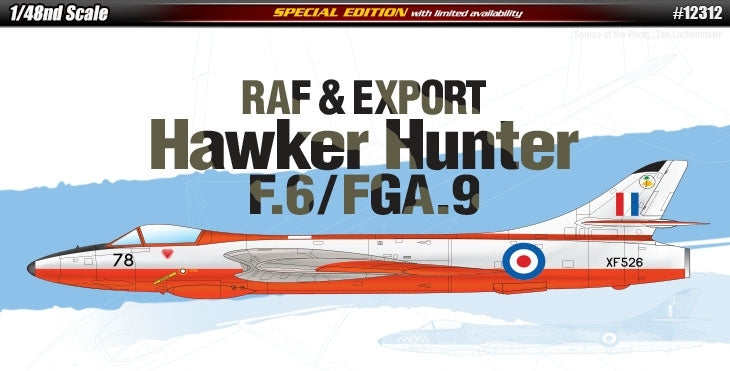 ACA12312 - 1/48 HAWKER HUNTER F.6/FGA.9