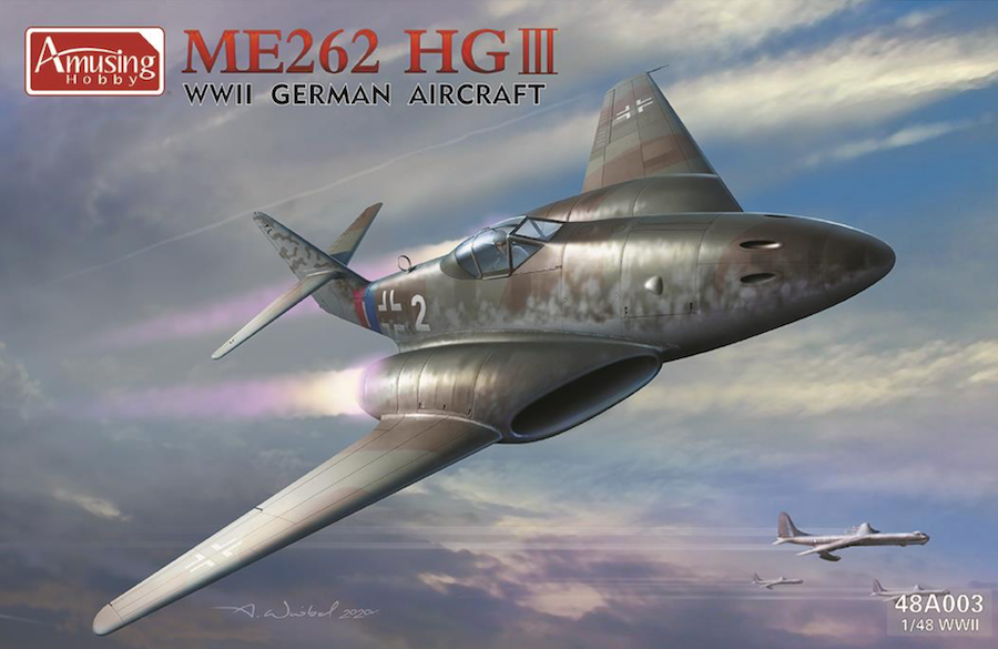 AH48A003 - 1/48 - Me262 HGIII