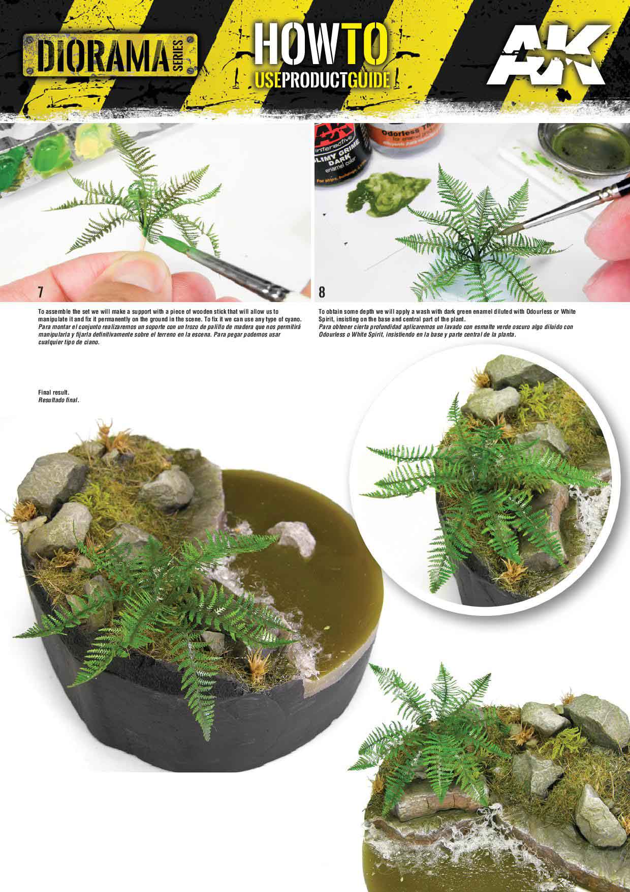 AK8138 - JUNGLE PLANTS SET 1/32 AND 1/35