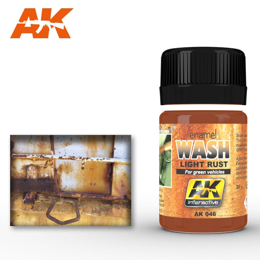 AK046 - AK Interactive Light Rust Wash 35ml