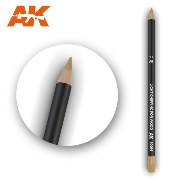 AK10016 - Weathering Pencil - Light Chipping for Wood