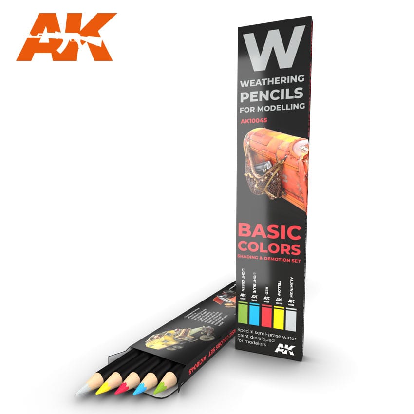AK10045 - Weathering Pencil Set - Basics