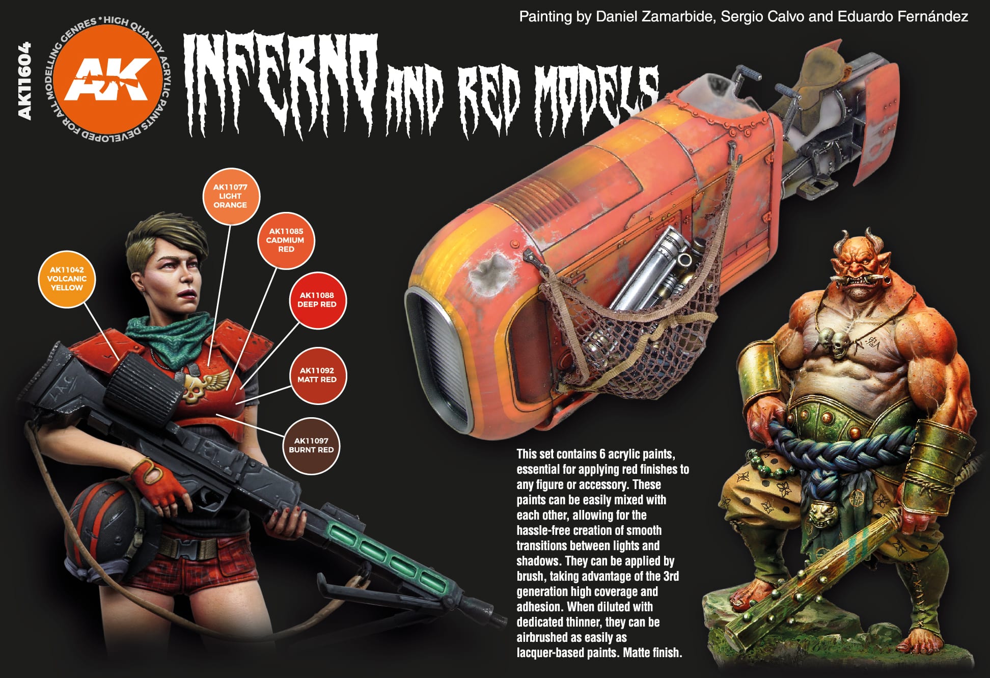 AK11604 -  Inferno and Red Creatures Set