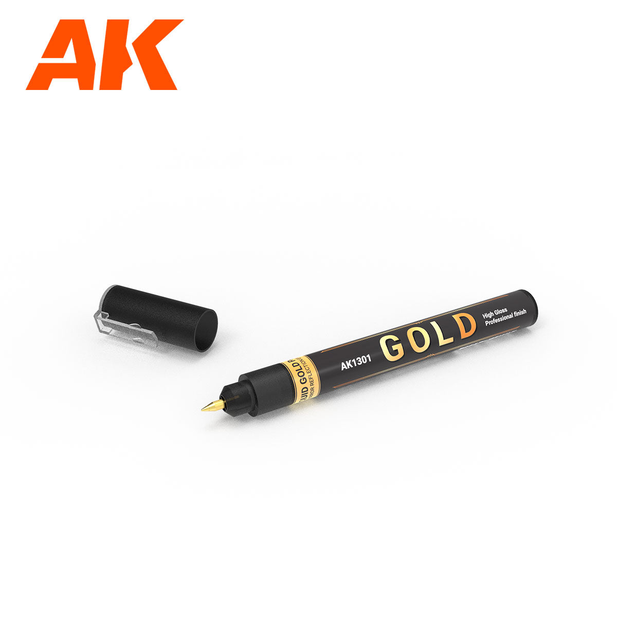 AK1300 - Metallic Liquid Markers – 4 Units Set