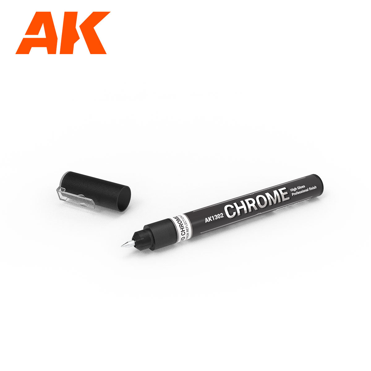 AK1302 - Metallic Liquid Marker - Chrome