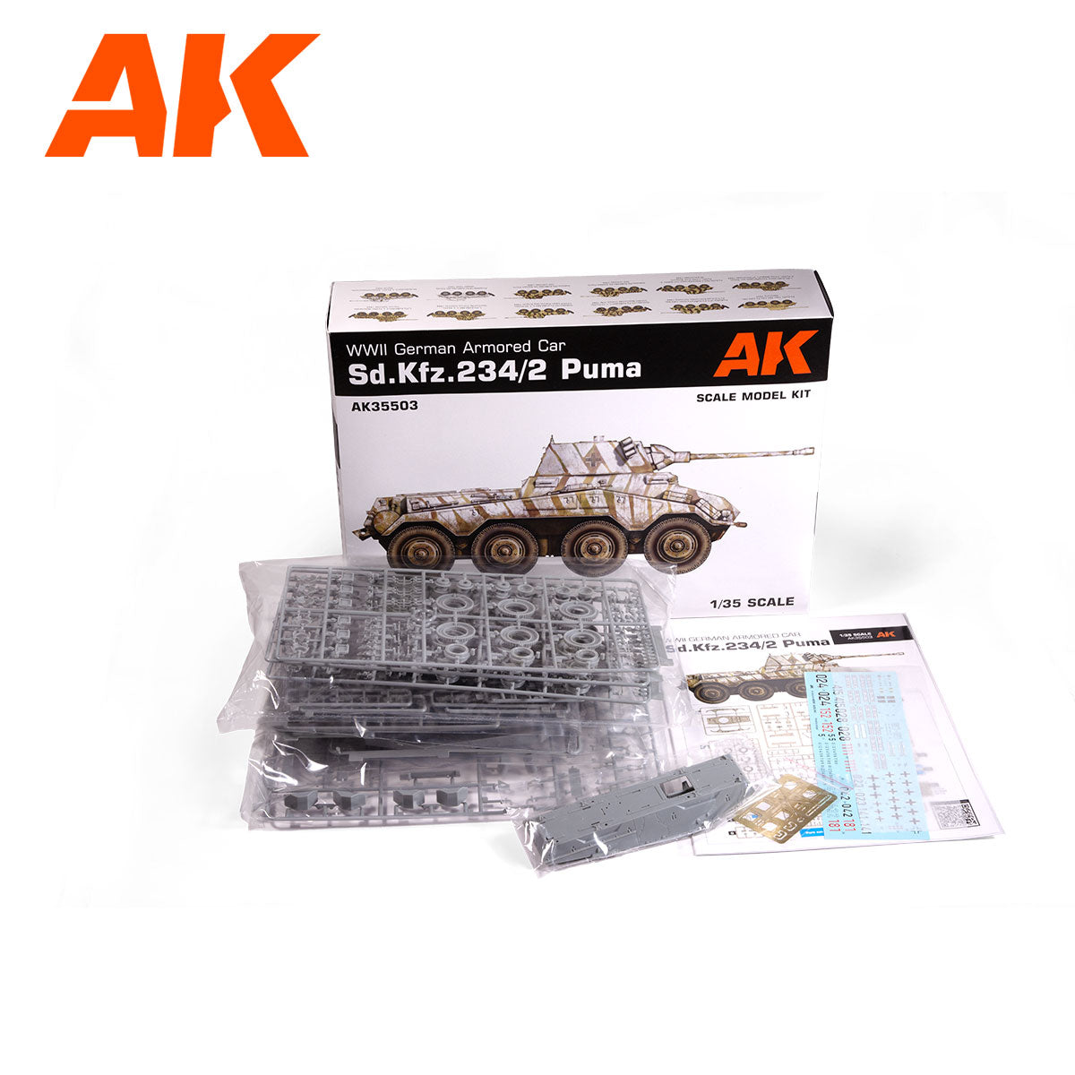AK35503 - SD.KFZ.234/2 PUMA - 1/35