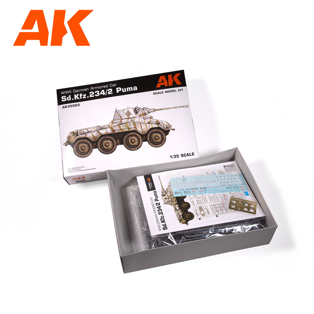 AK35503 - SD.KFZ.234/2 PUMA - 1/35