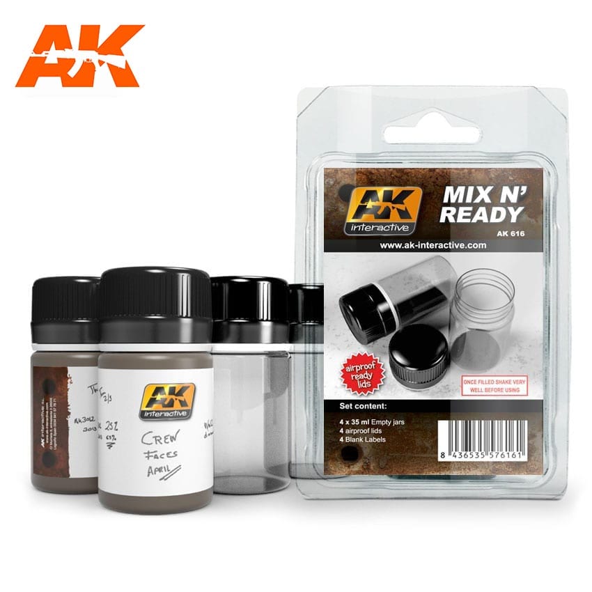 AK616 - AK Interactive Mix N' Ready 35ml Jars