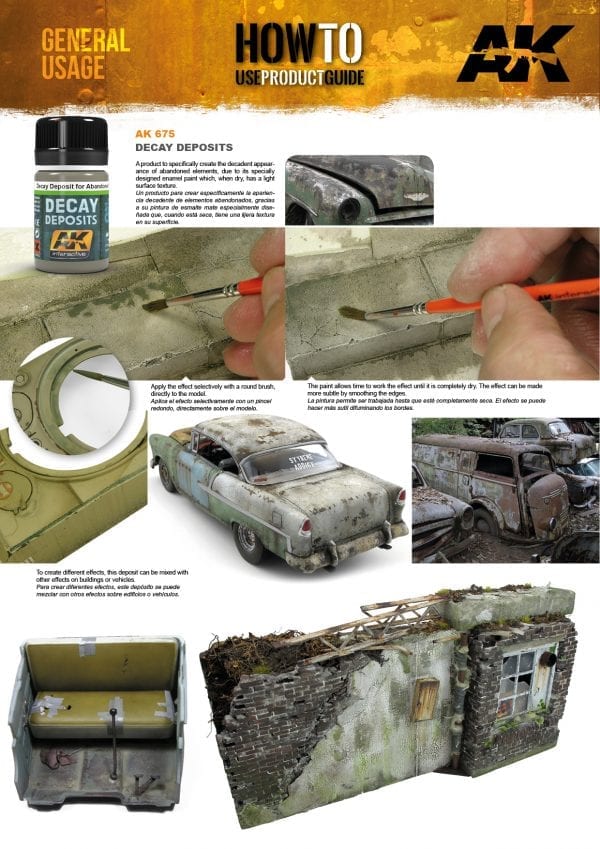 AK675 - Decay Deposit for abandoned vehicles - 35ml