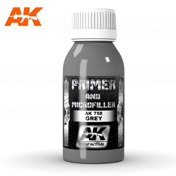 AK758 - AK Xtreme Metal - Grey Primer & Microfiller