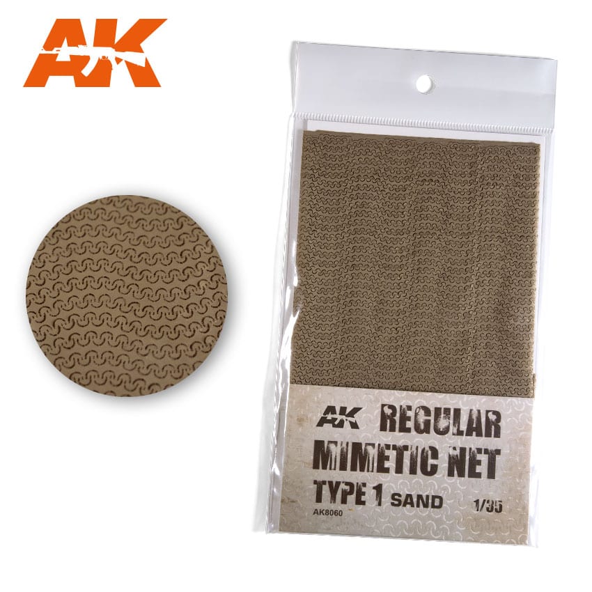 AK8060 - Regular mimetic net type 1 sand