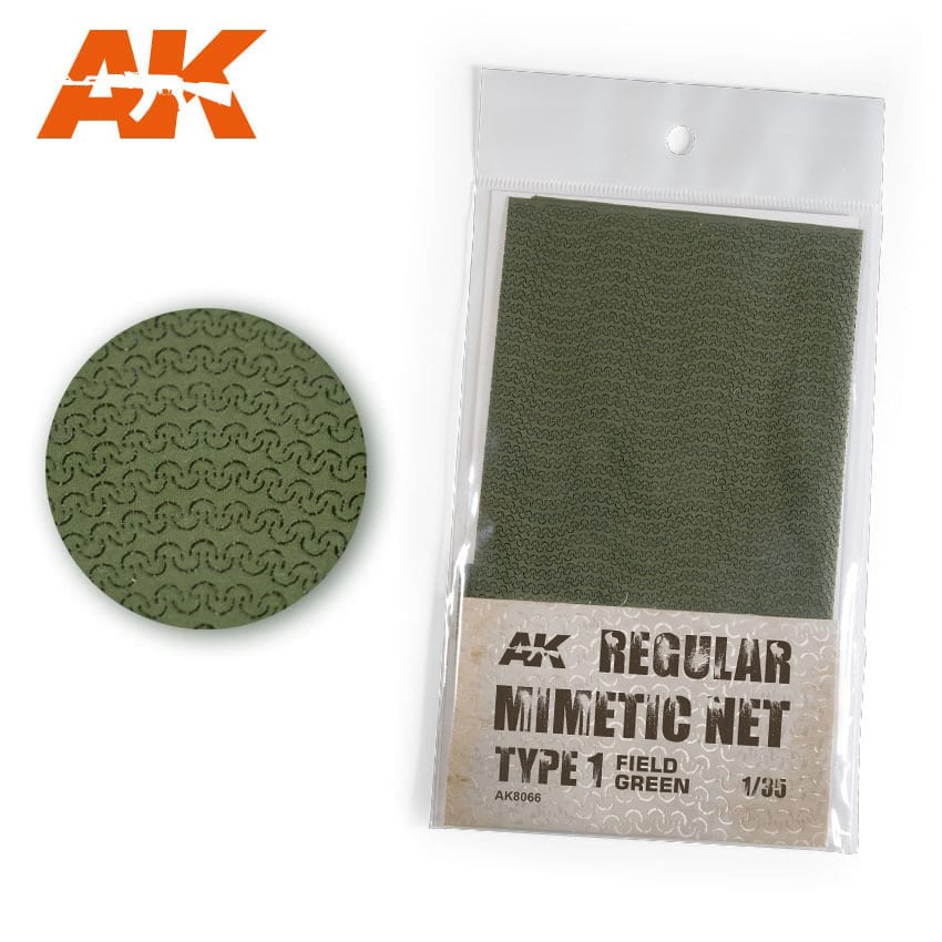 AK8066 - Regular mimetic net type 1 field green