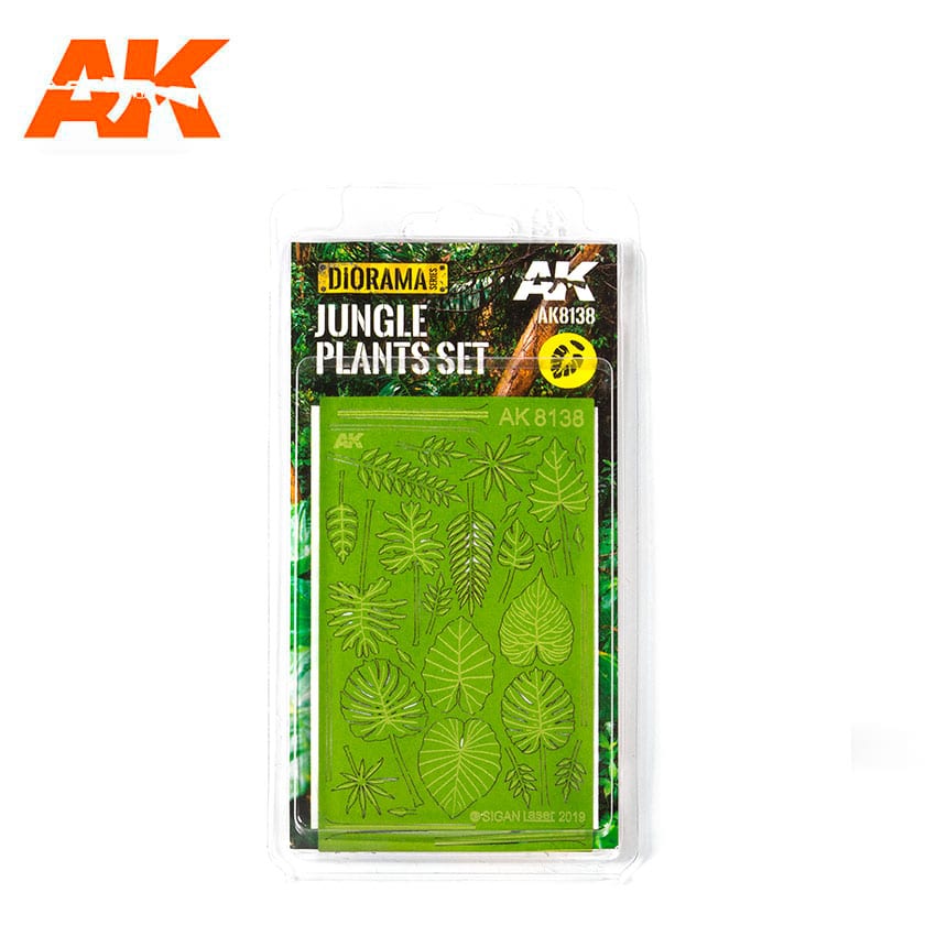 AK8138 - JUNGLE PLANTS SET 1/32 AND 1/35