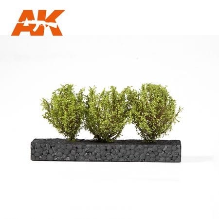 AK8216 - Light Green Bushes 4-6cm