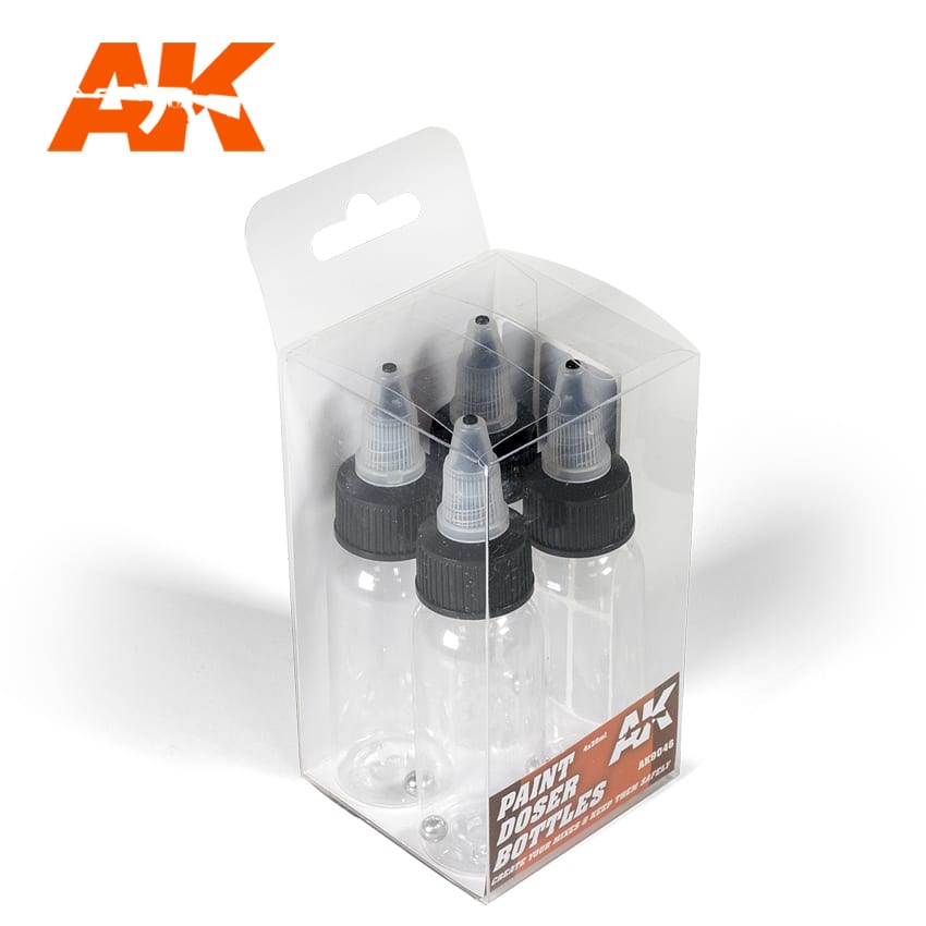 AK9046 - AK Interactive Paint Doser Bottles 30ml