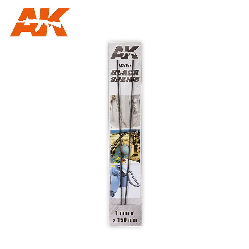 AK9197 - Black Spring 1mm