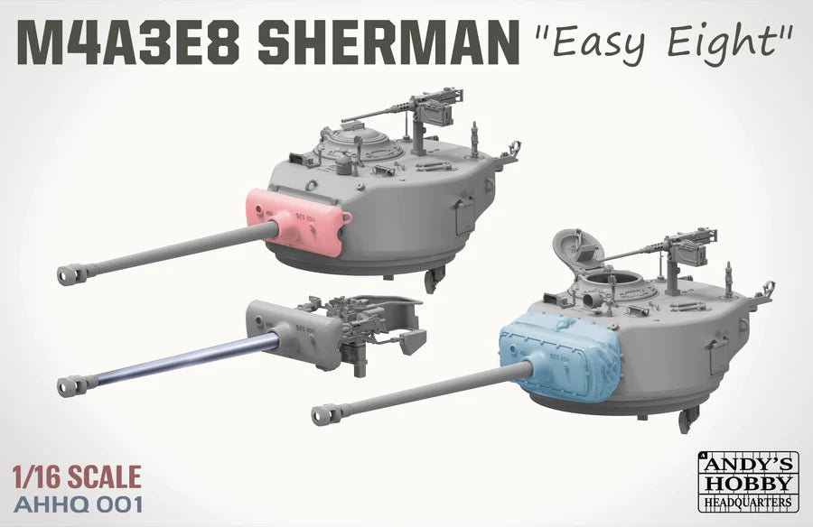 Andy's HHQ - 1/16 M43E8 Sherman "Easy Eight" AHHQ-001