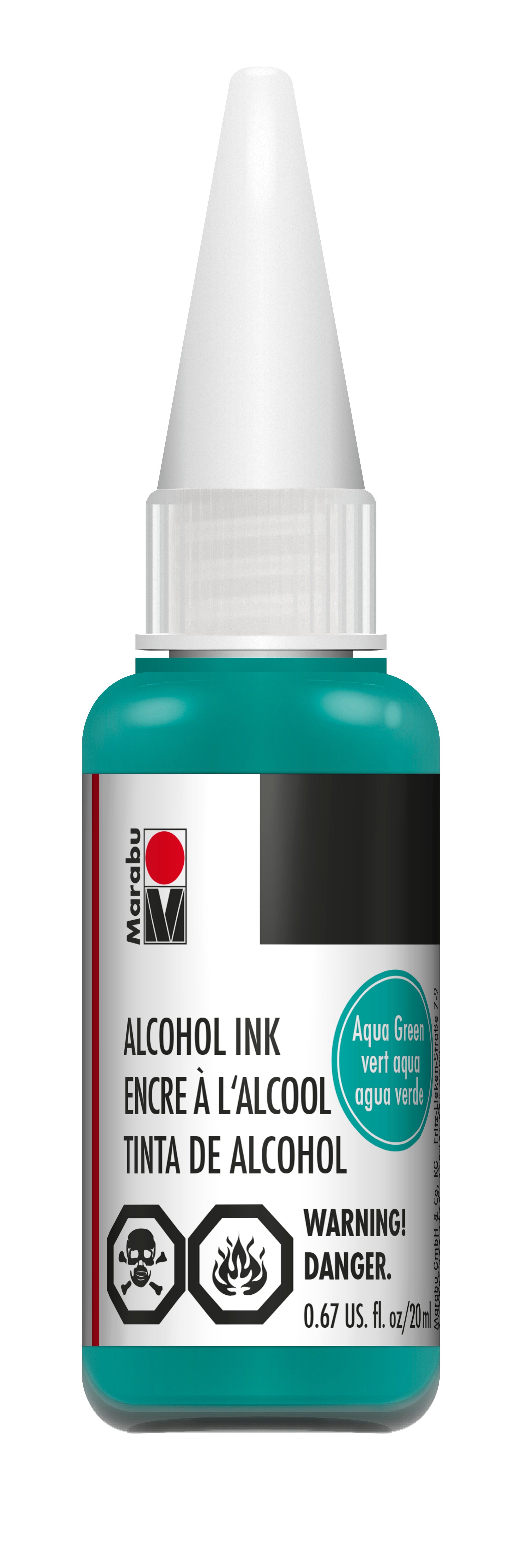 Marabu Alcohol Ink 20 ml -  AQUA GREEN