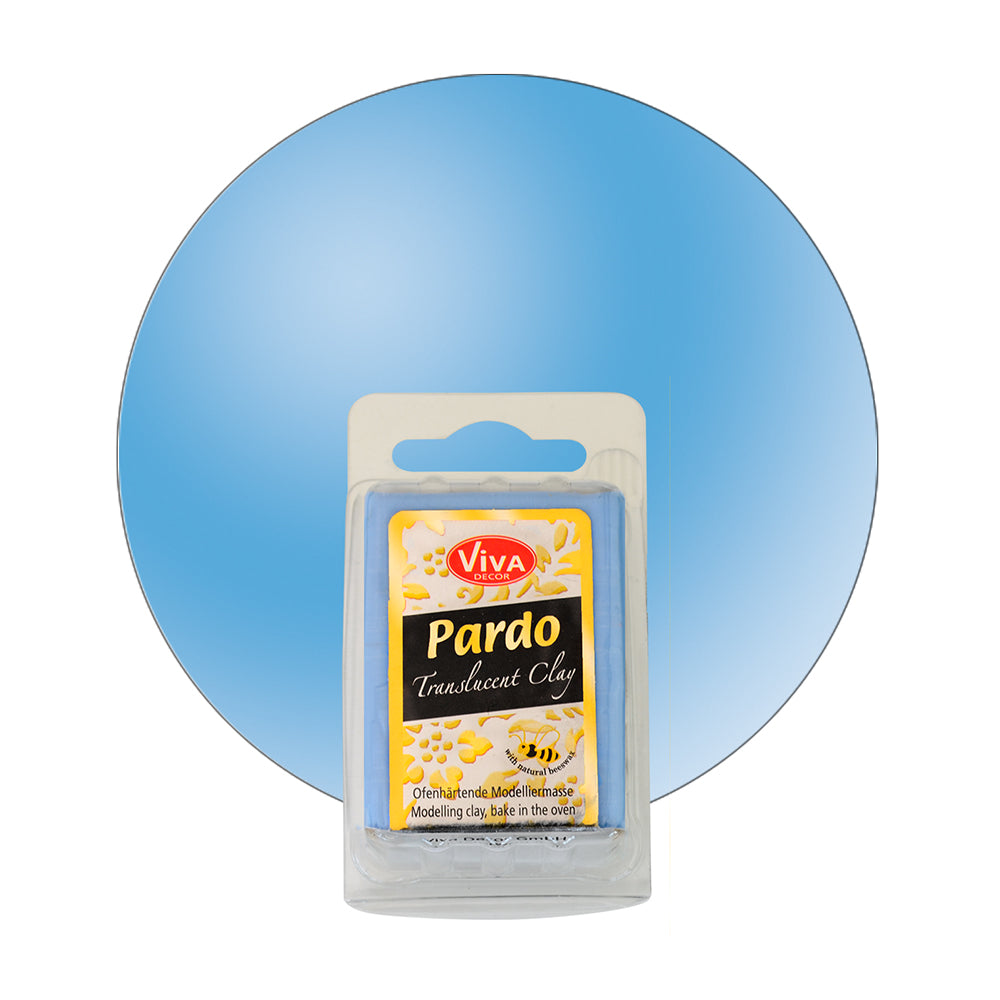 PARDO - Translucent Clay - Light Blue Transparent - 56g