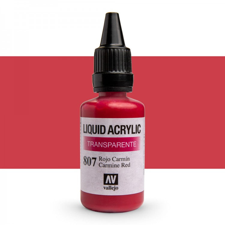 32.807 Liquid Acrylic 32 ml - Carmine Red