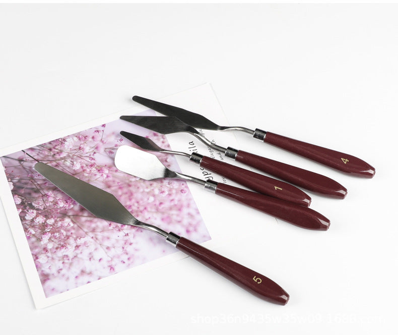 Palette Knife Set x 5