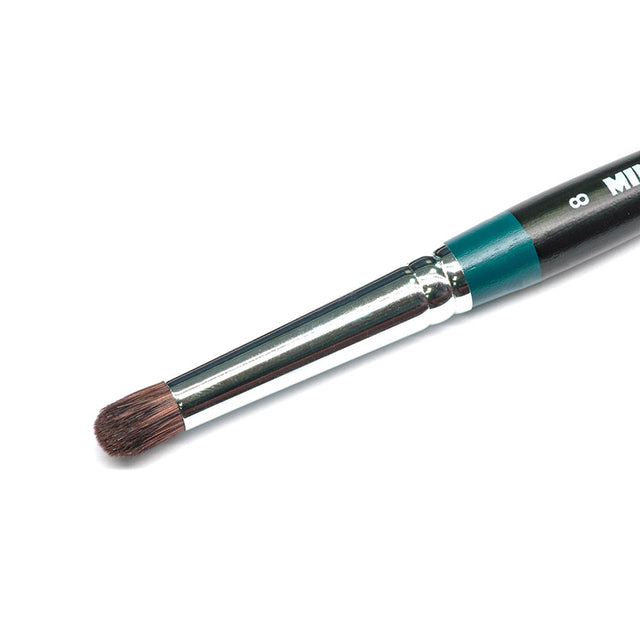 T-037 MiniWarPaint Brush Series Drybrush Base No 8