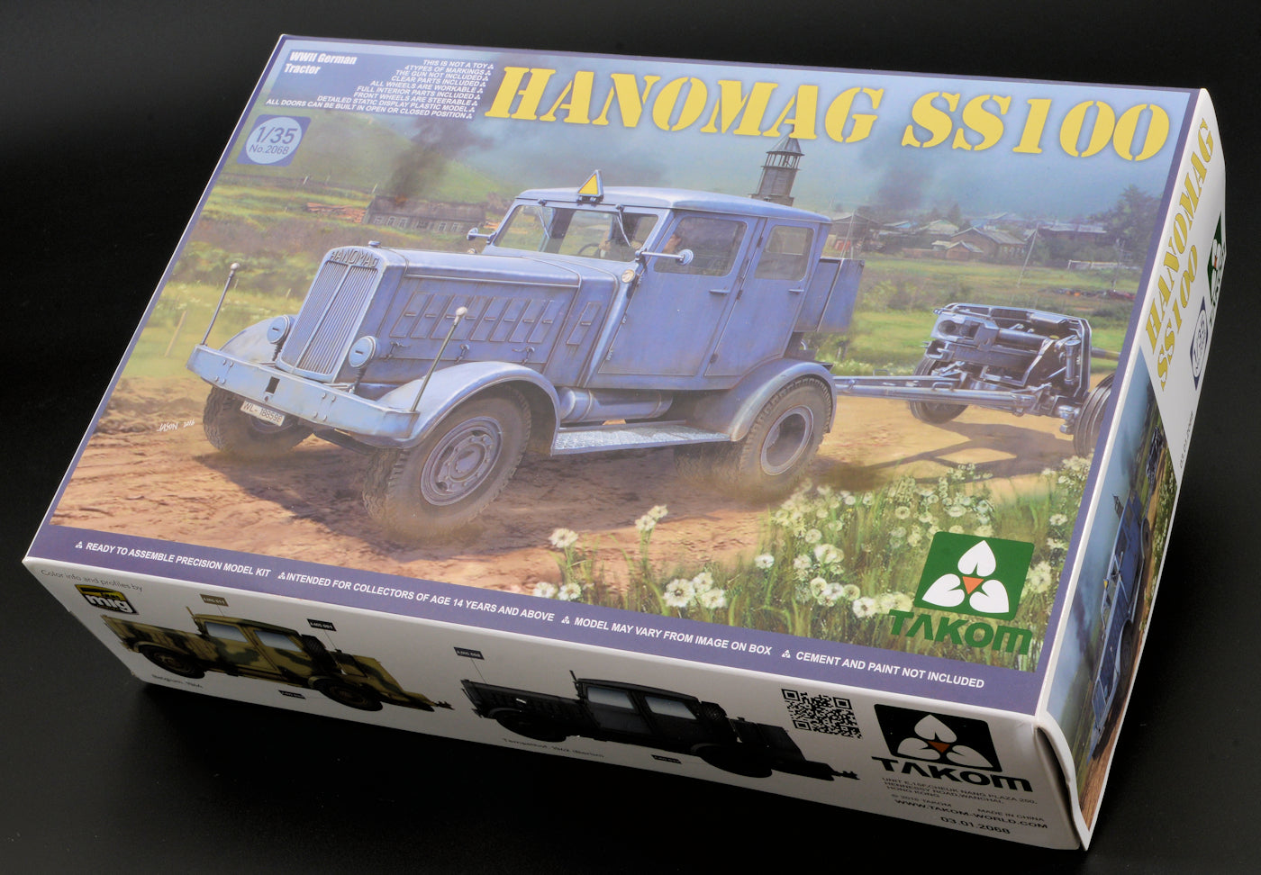 TAK2068 - Takom 1/35 - WWII Hanomag SS 100 Tractor