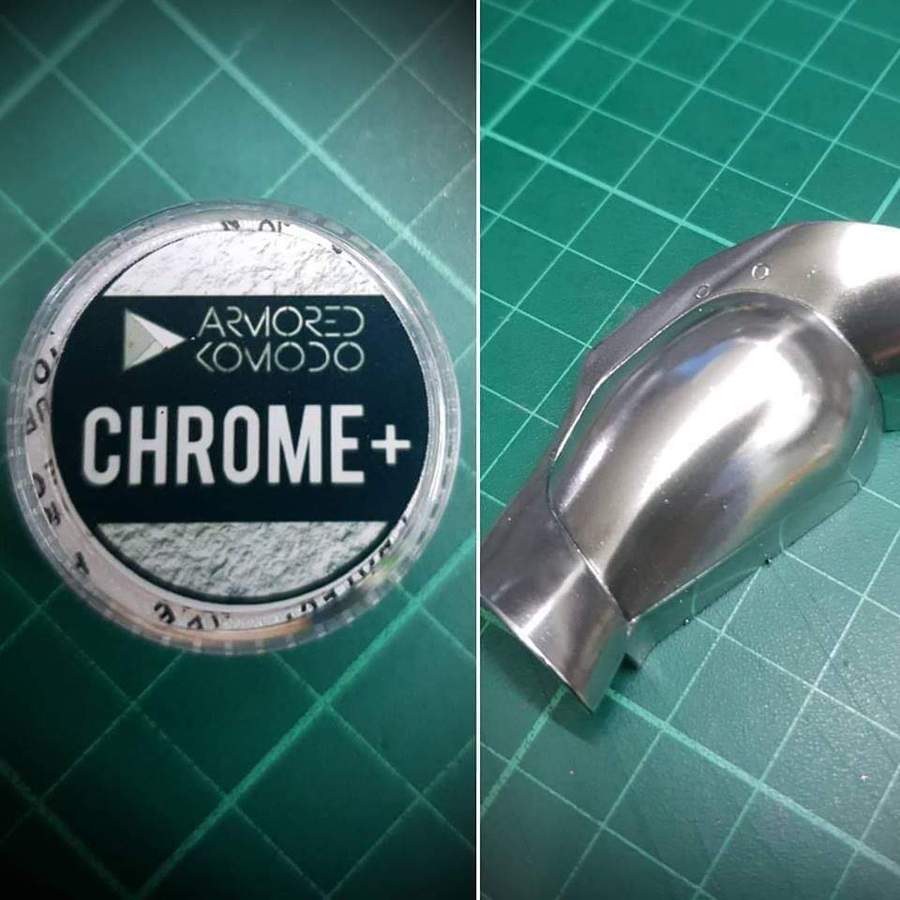 Armored Komodo - Chrome + Chromaflair Pigment