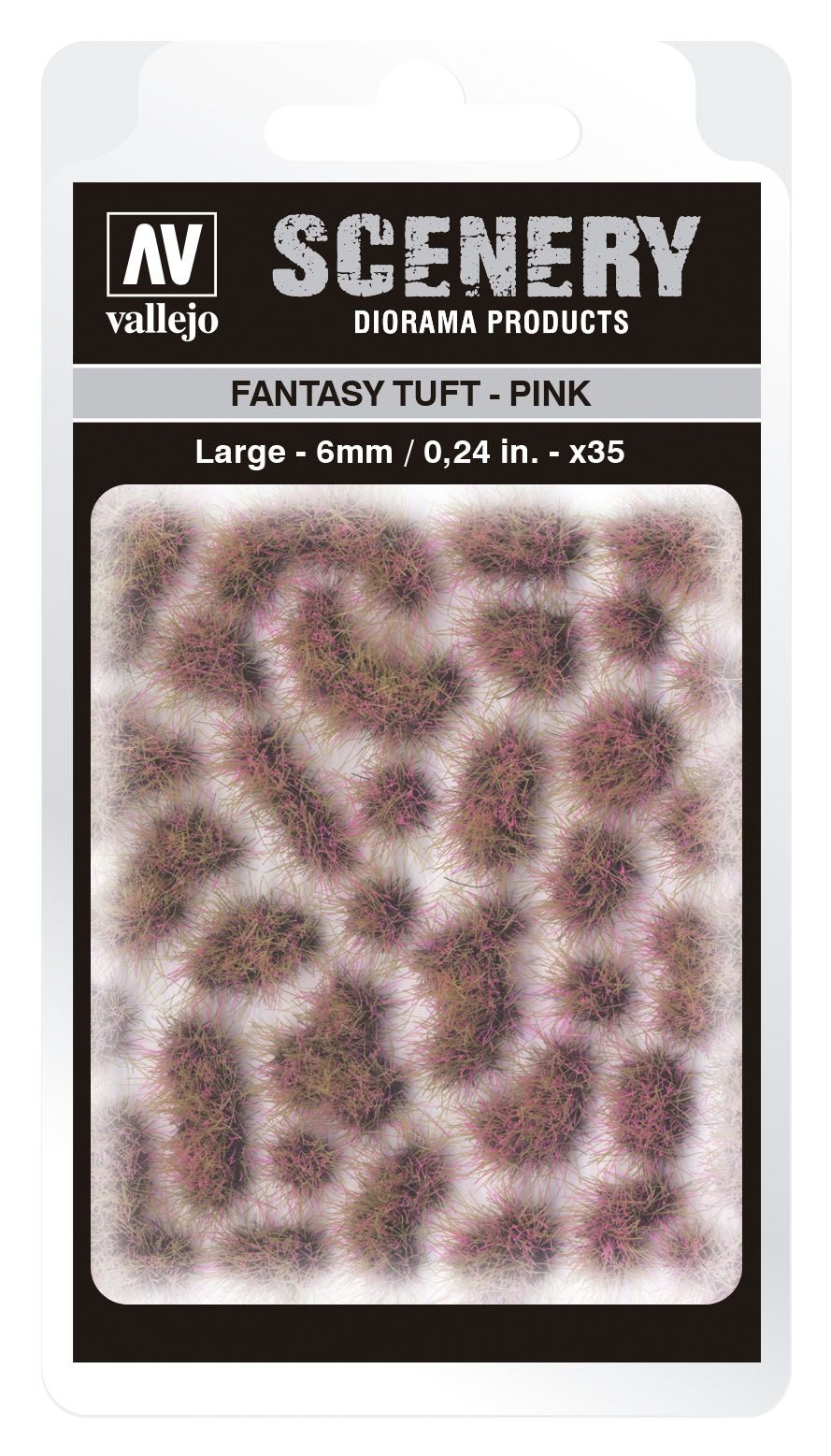 SC433 - Fantasy Tuft - Pink  - 6 mm