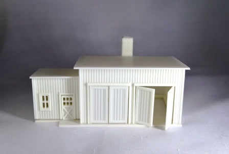 3D Gizmo - HOWS001 - Workshop or other building for Railway HO Scale 1:87 12